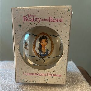 Disney Beauty and the Beast Commemorative Ornament